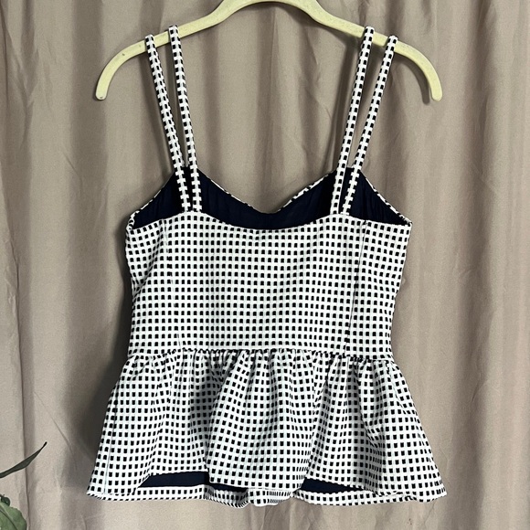 Chelsea28 Gingham Peplum Top - Picture 5 of 9